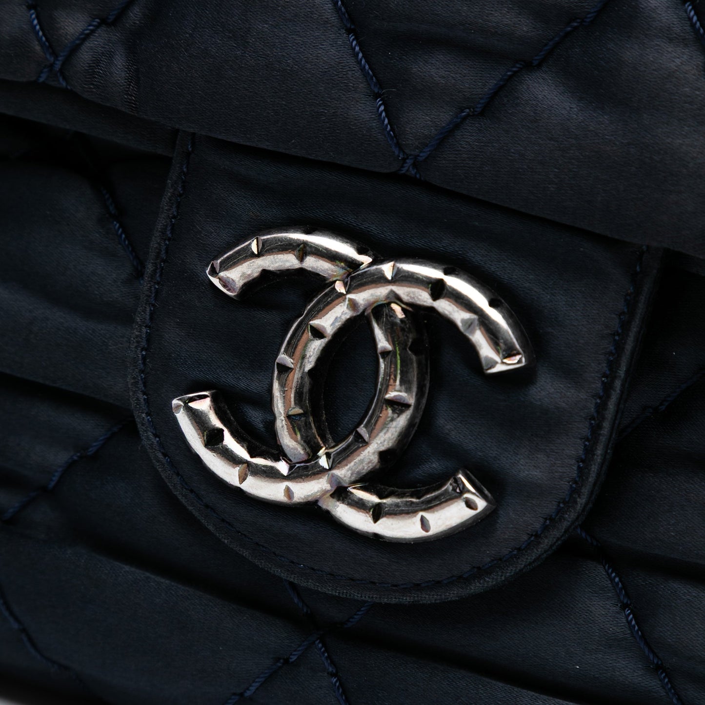 Chanel CC Satin Single Flap