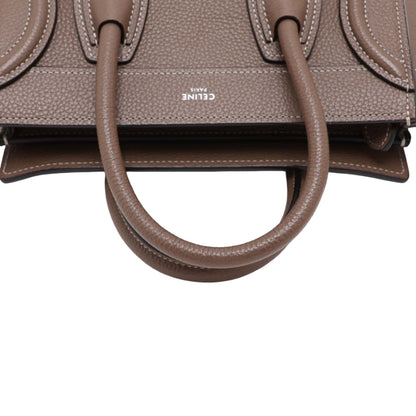 Celine Nano Leather Luggage Tote
