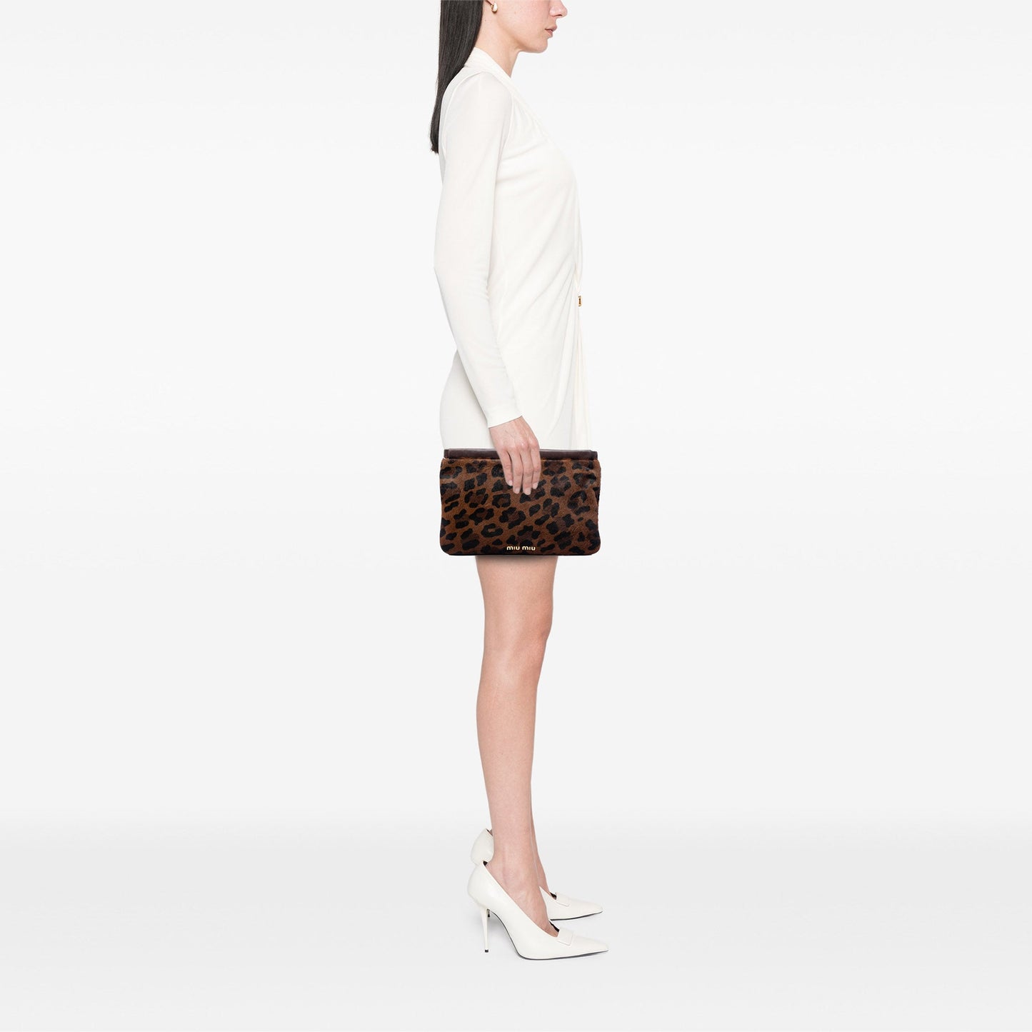 Borsa Miu Miu Hair Frame Clutch