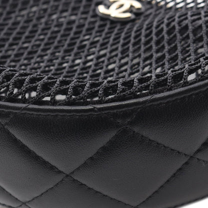 Borsa Chanel CC Round Mesh Hobo