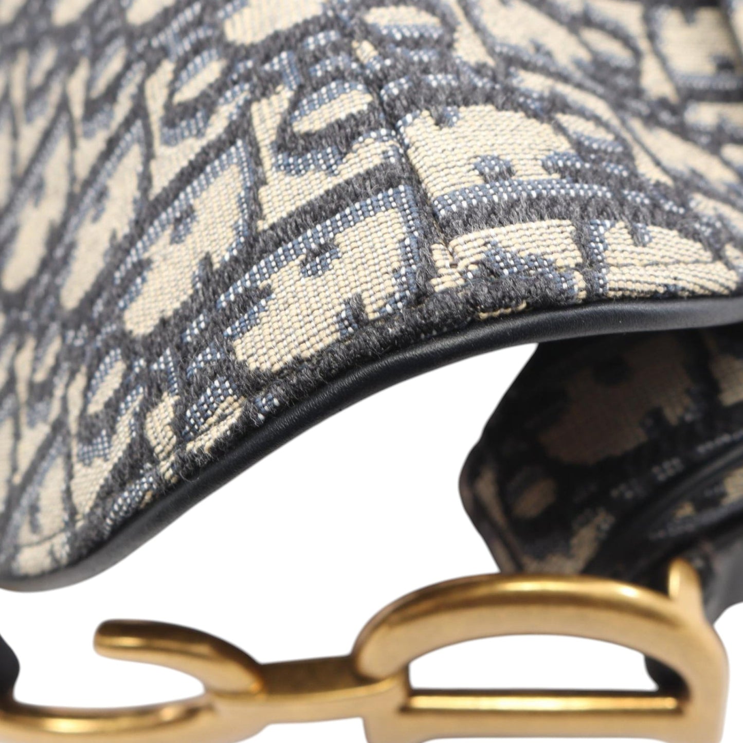 Dior Oblique Canvas Saddle Bag