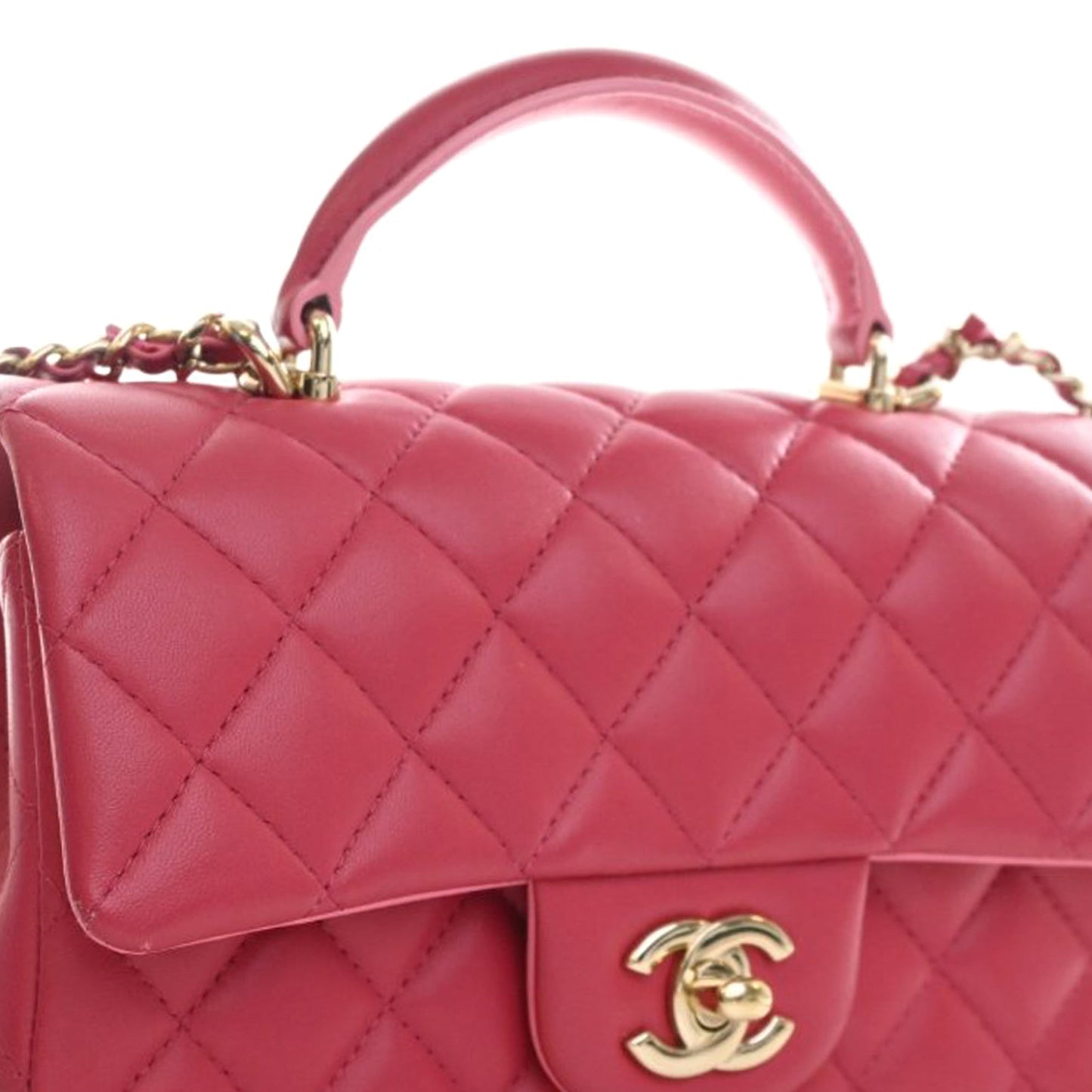 Chanel Mini Rectangular Top Handle Flap