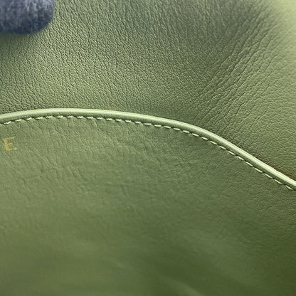Loewe Anagram Jacquard and Calfskin Square Tote Bag