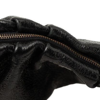 Prada Pleated Cervo Lux Hobo