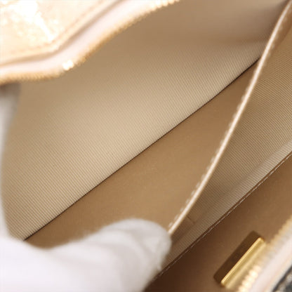 Chanel Metallic Quilted Lambskin CC in Love Heart Bag