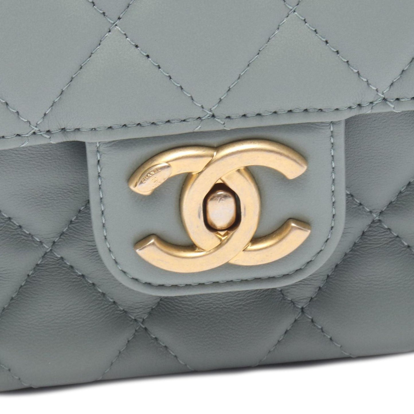 Borsa Chanel Mini Square Casino Royale Charms Single Flap