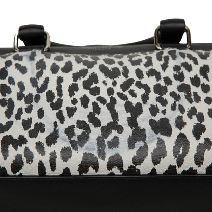 Saint Laurent Toy Leather Leopard Print Classic Duffle Bag