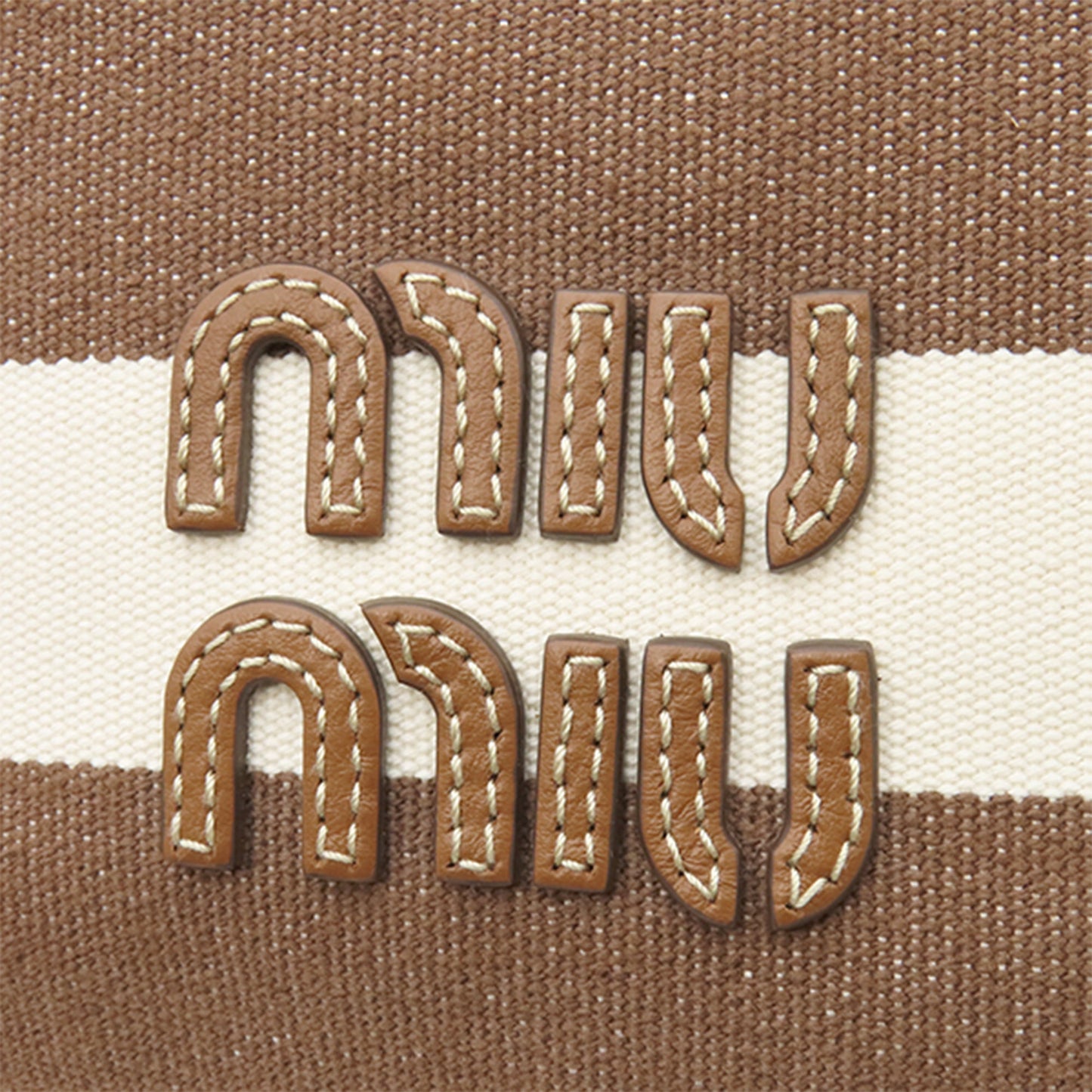 Miu Miu Logo Drawstring Bag