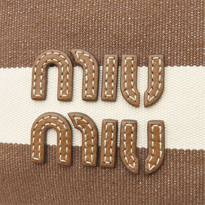 Miu Miu Logo Drawstring Bag