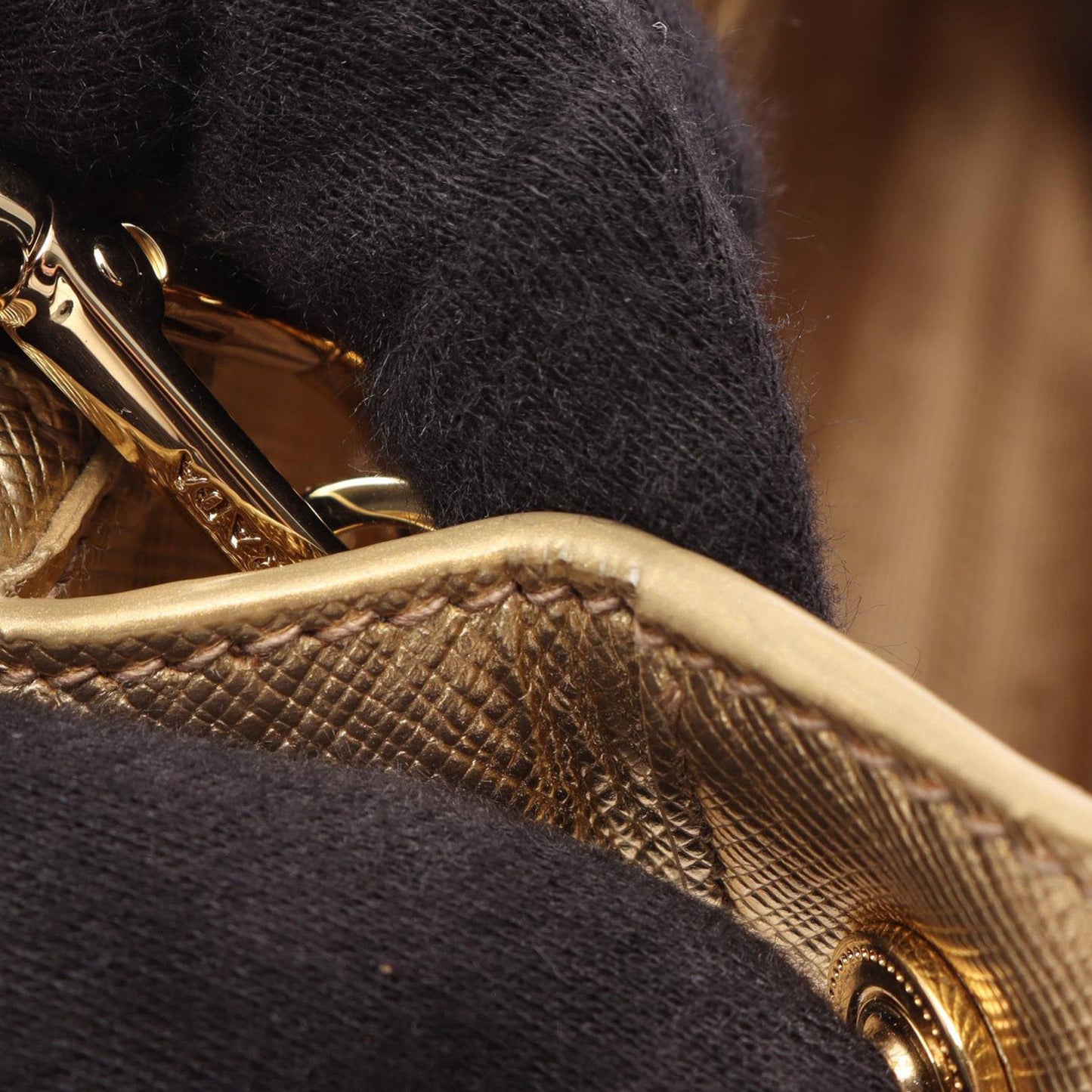 Prada Saffiano Lux Galleria Double Zip Bag