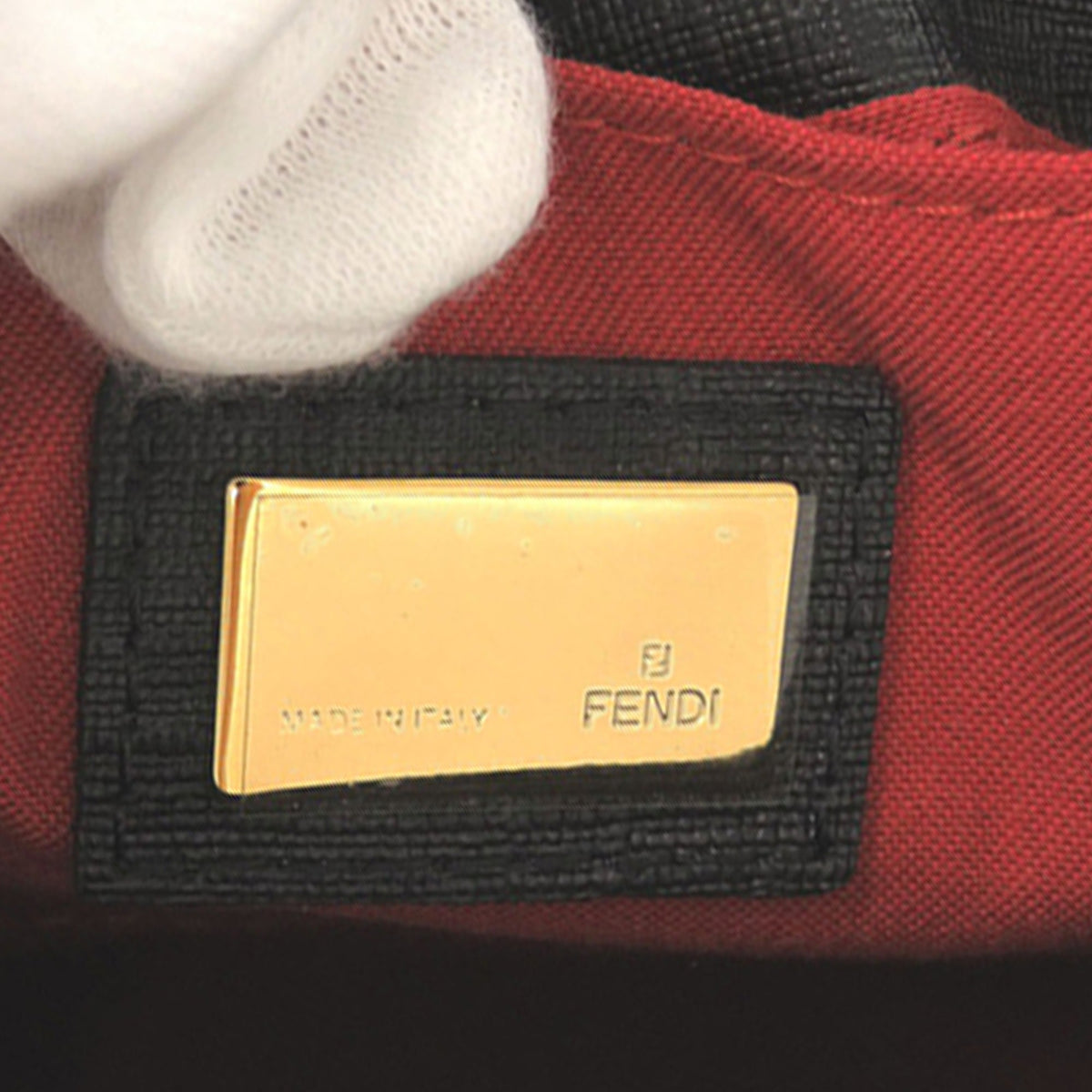 Fendi Mini Zucchino Spalmati Chain Mamma Forever