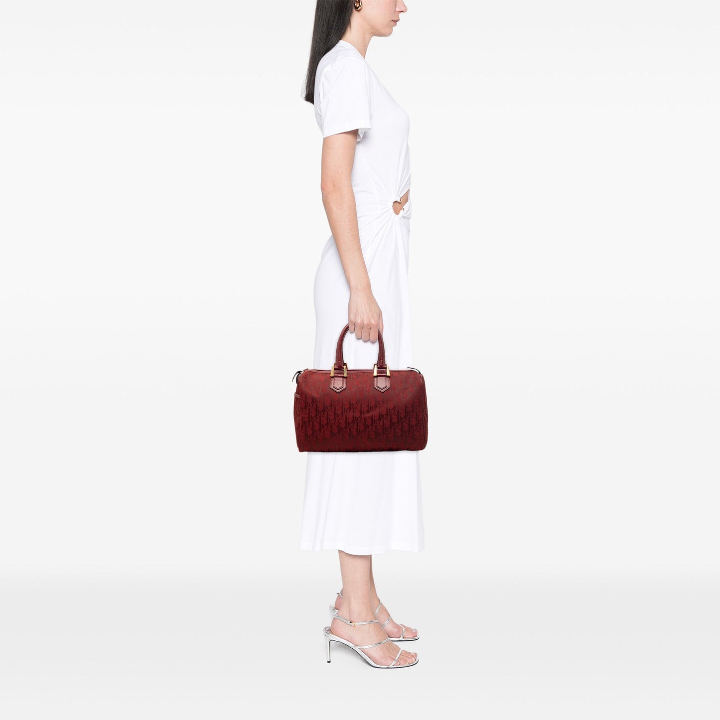 Dior Diorissimo Trotter Canvas Boston Bag