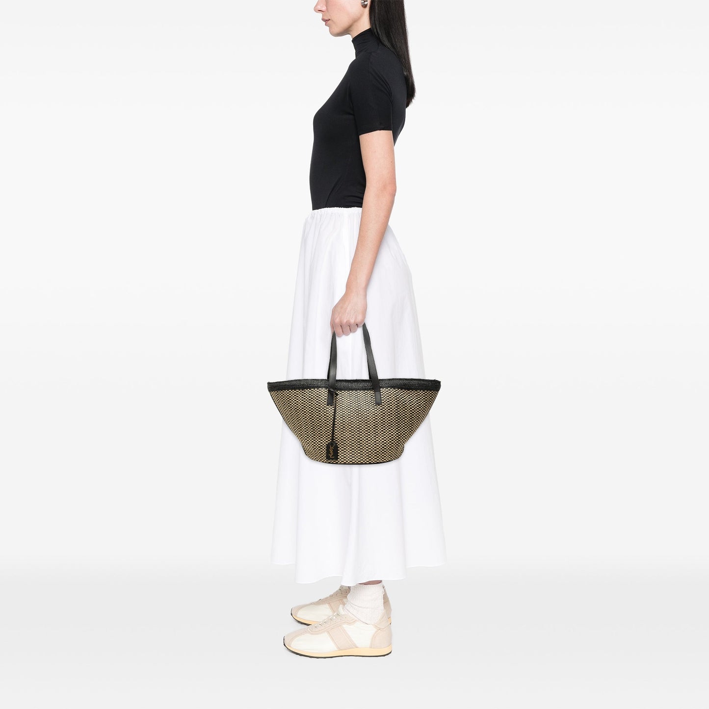 Saint Laurent Panier Basket Shopper Tote Bag