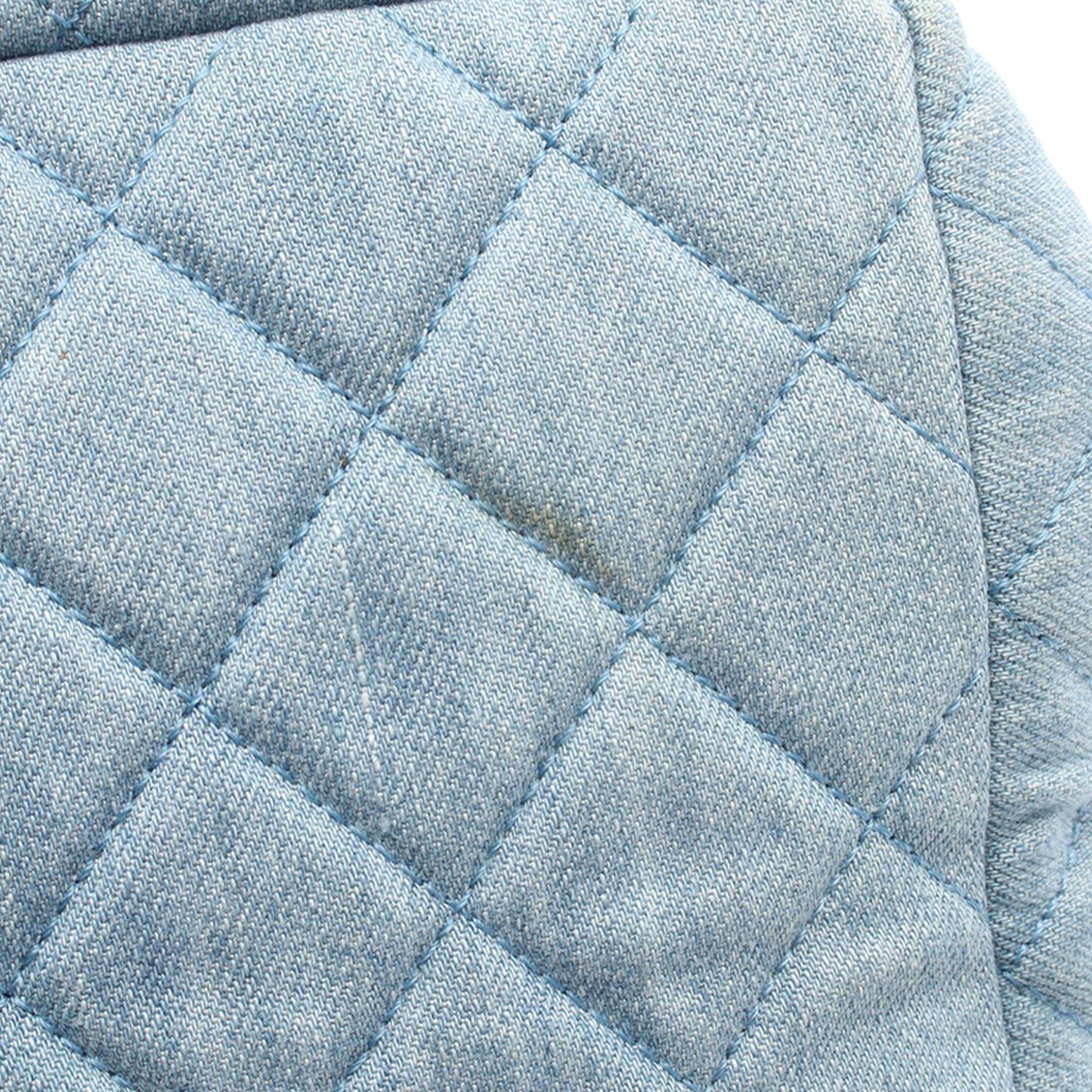 Chanel Quilted Washed Denim Urban Spirit Bucket Bag