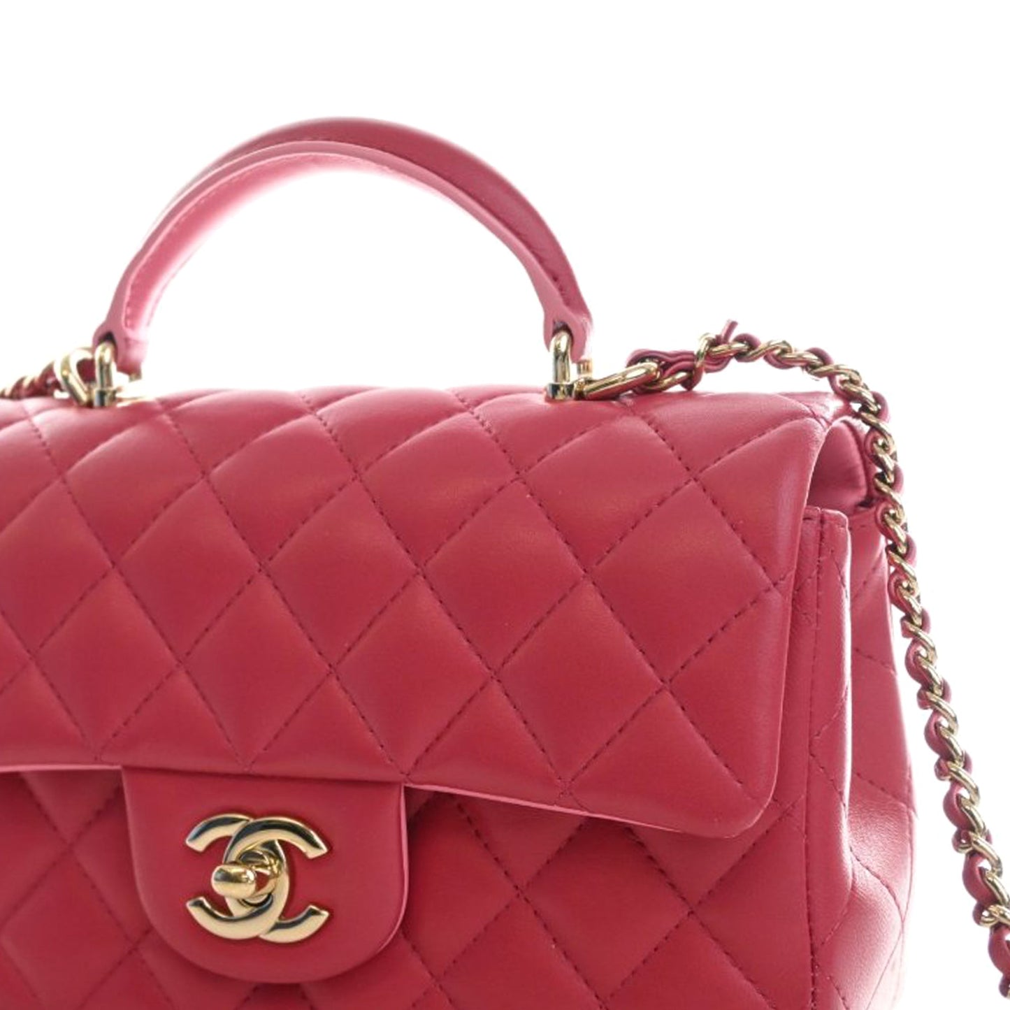 Chanel Mini Rectangular Top Handle Flap