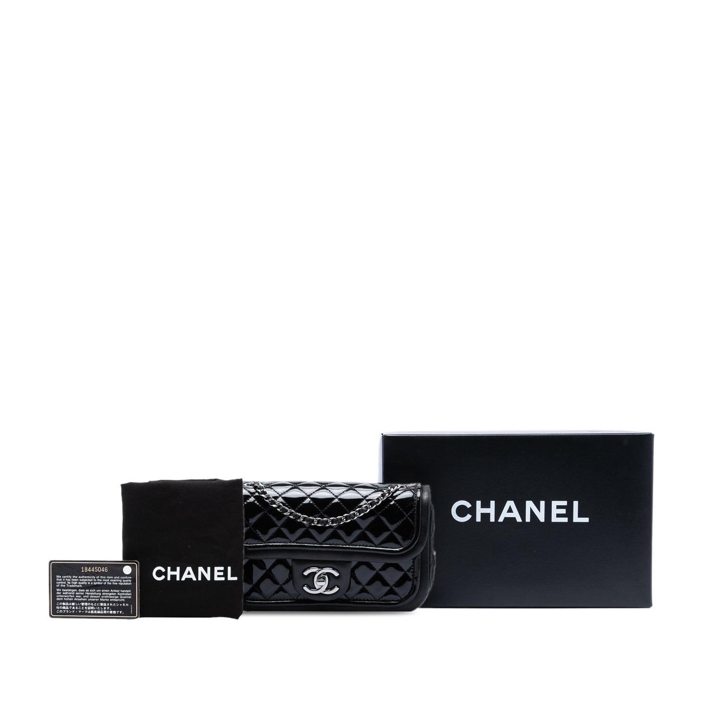 Chanel Trimmed Classic Twist Flap