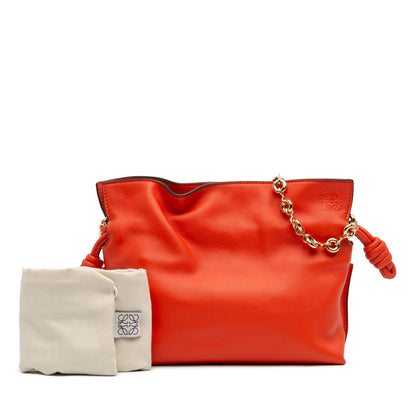 Loewe Flamenco Knot Clutch with Chain