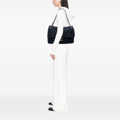 Chanel CC Satin Single Flap