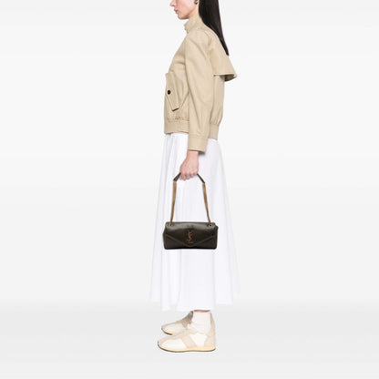 Saint Laurent Small Lambskin Calypso Shoulder Bag