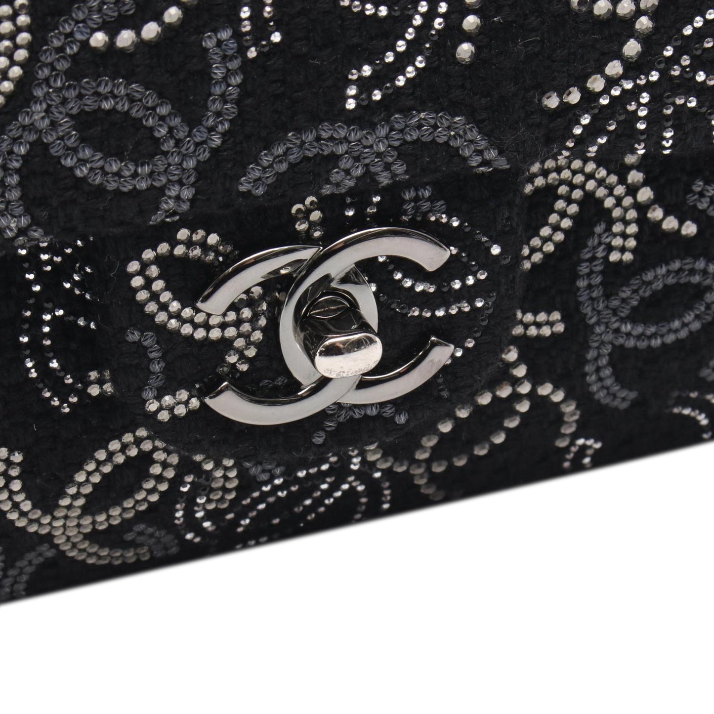 Chanel CC Paris-Shanghai  Pudong Strass Flap Bag