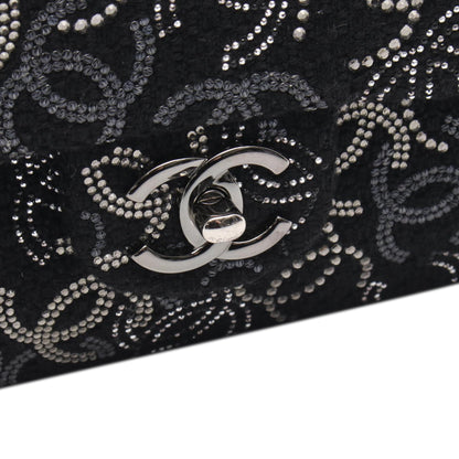 Chanel CC Paris-Shanghai  Pudong Strass Flap Bag