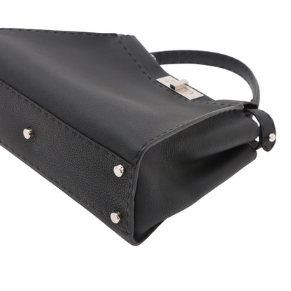 Fendi Leather Peekaboo Selleria Handbag Secondhand