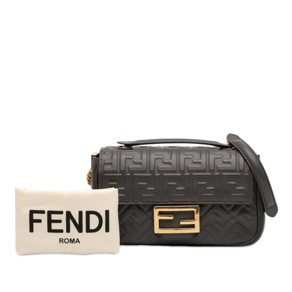 Fendi Zucca Chain Midi Baguette