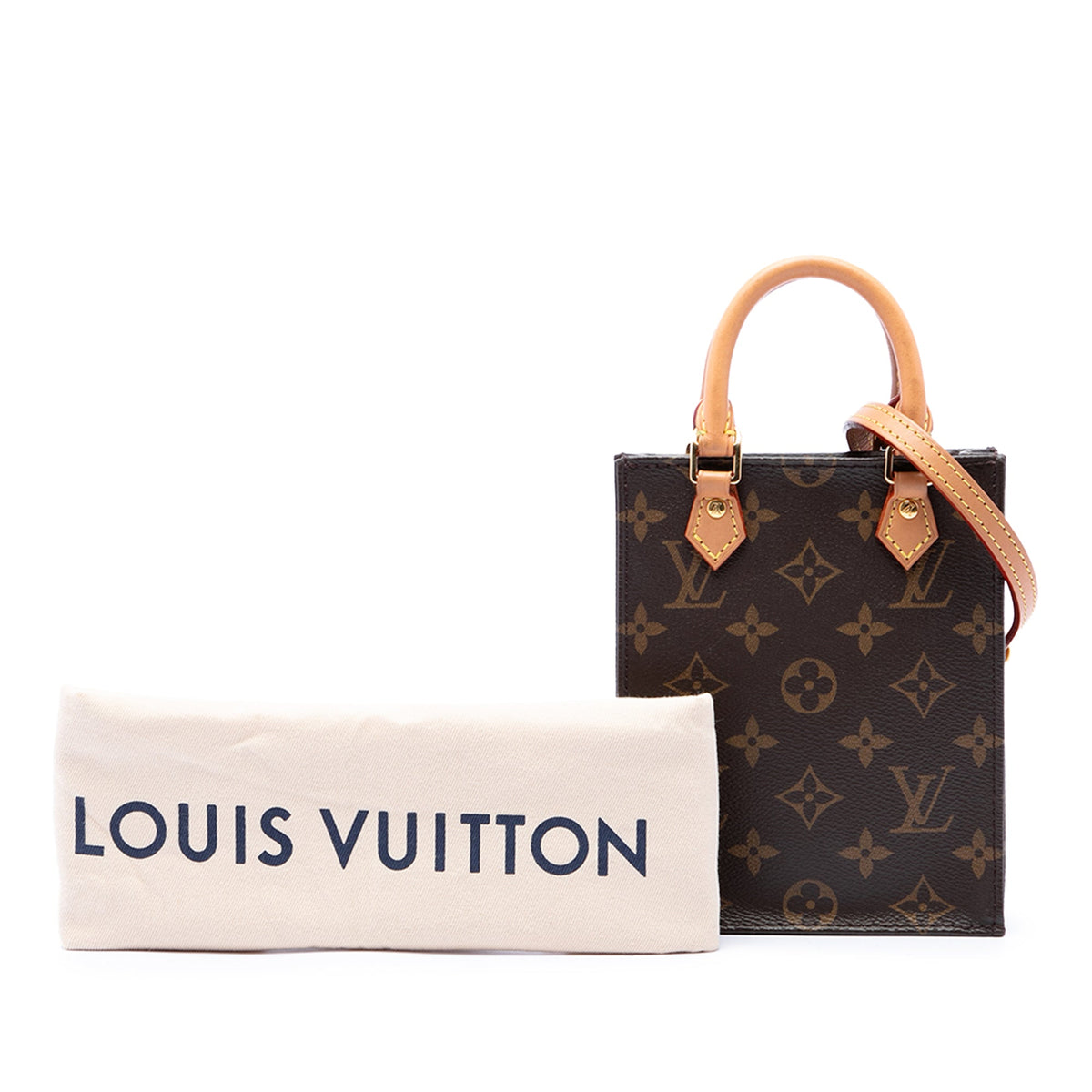 Louis Vuitton Monogram Petit Sac Plat