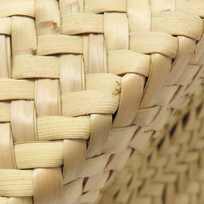 Miu Miu Raffia Basket Tote Bag