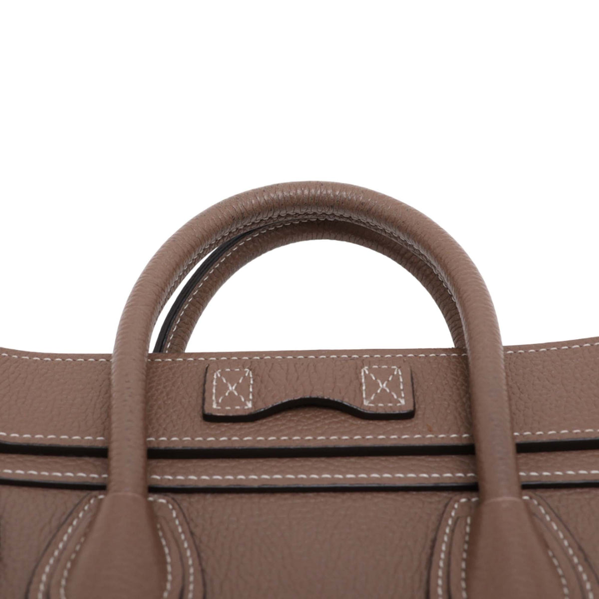Celine Nano Leather Luggage Tote