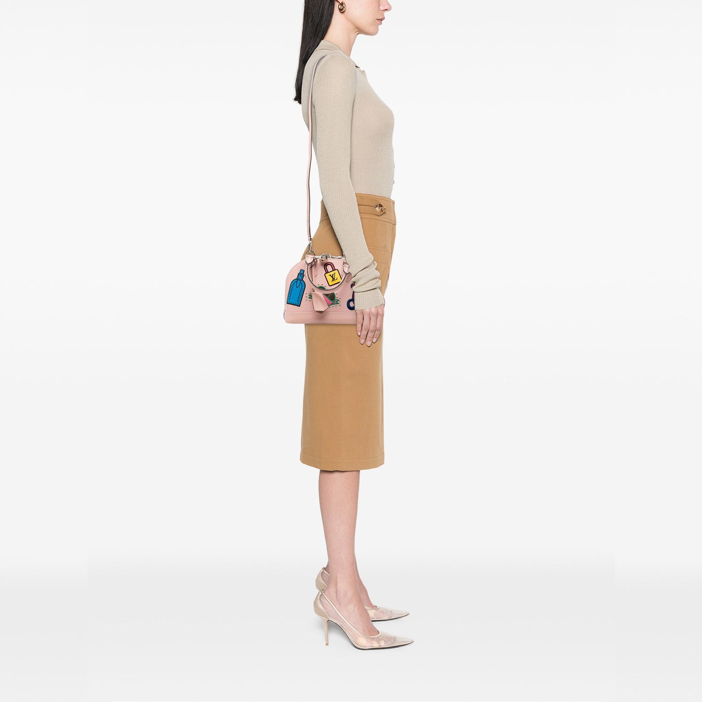 Louis Vuitton Epi Stickers Alma BB