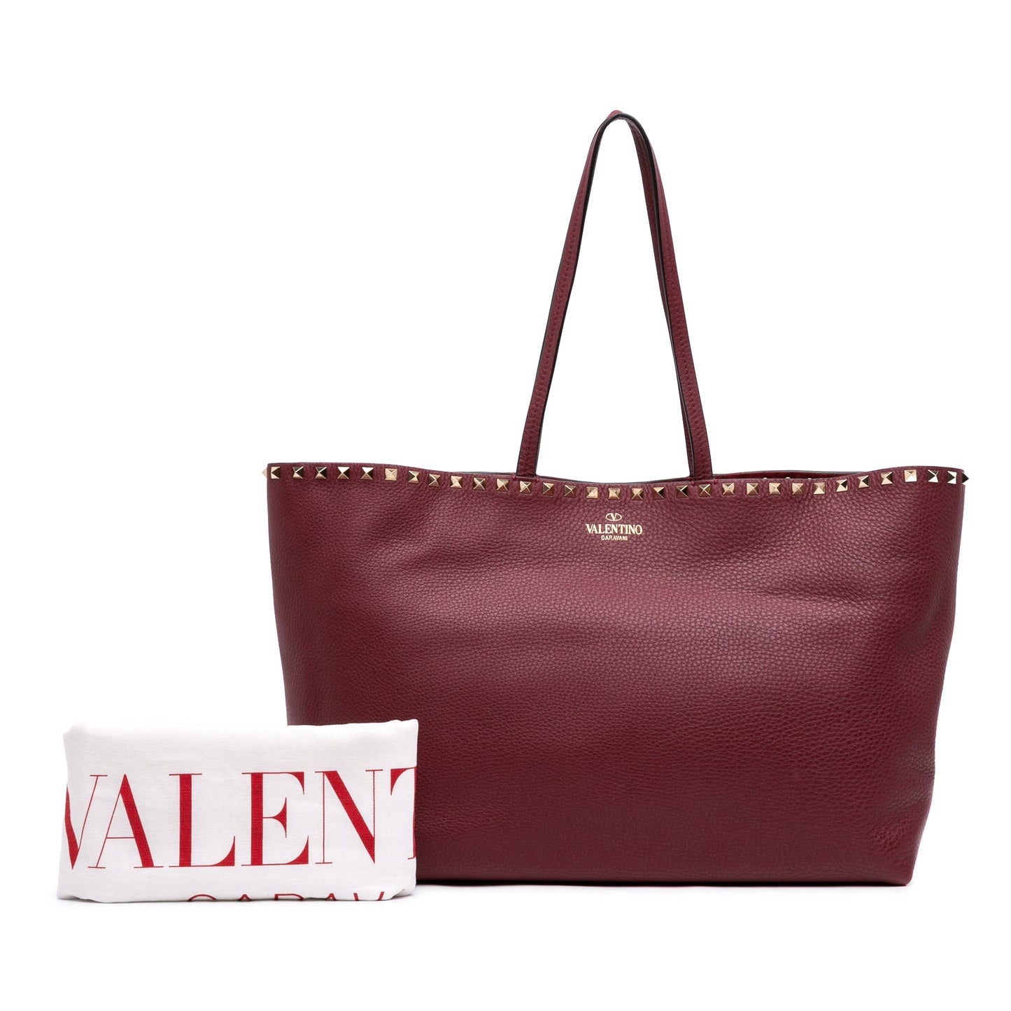 Valentino Rockstud Shopper Tote Bag