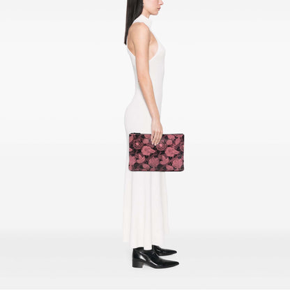 Clutch Chanel CC Camellia Printed O Case