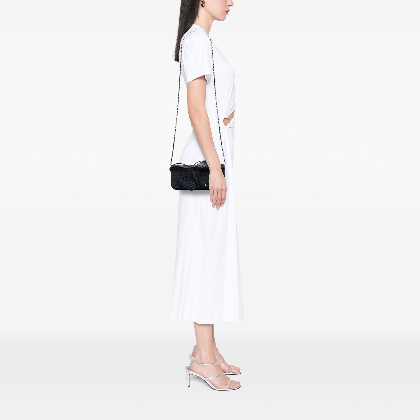 Chanel Butterfly Clutch With Chain