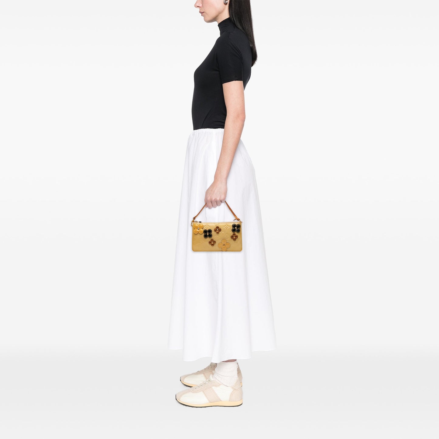 Louis Vuitton Monogram Vernis Pochette Lexington Fleurs Bag