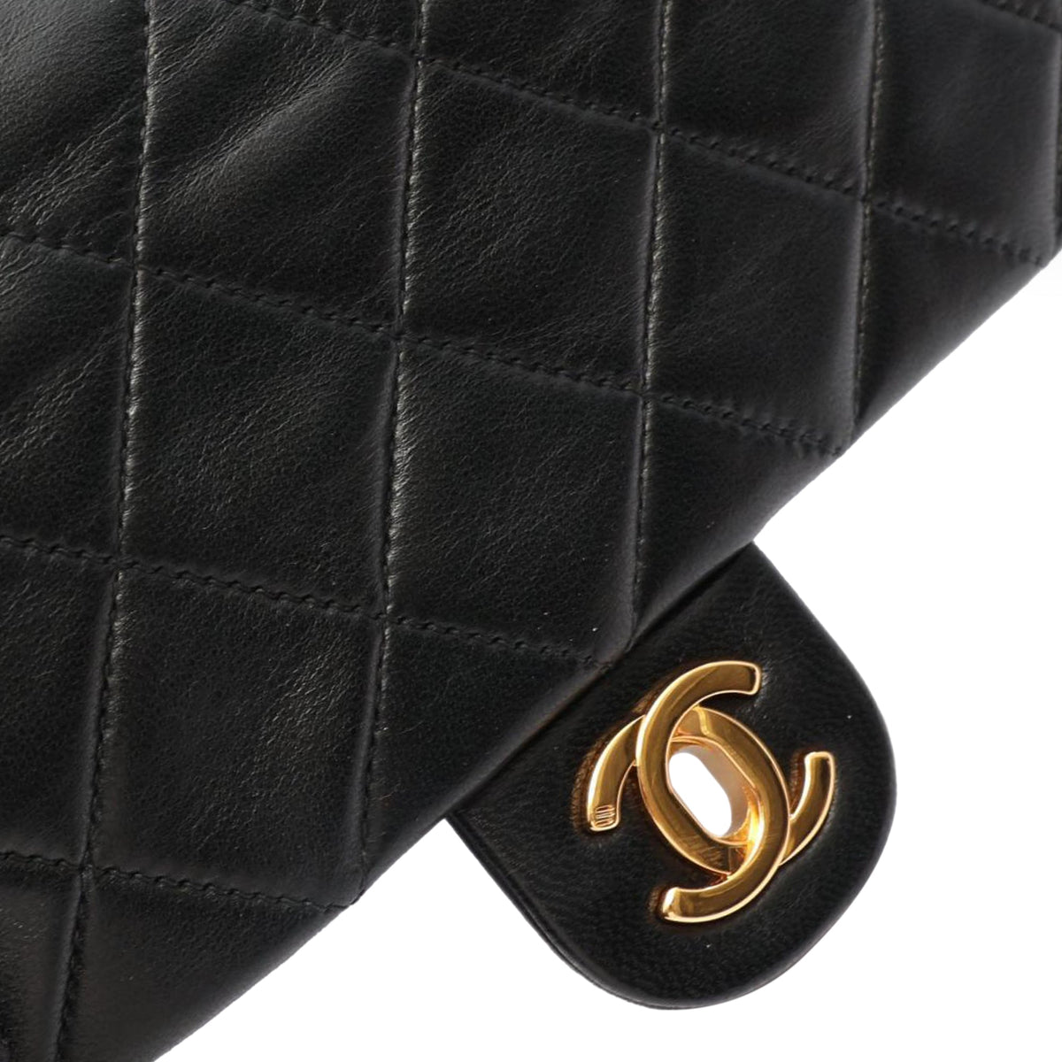 Chanel Small Square Quilted Lambskin Flap