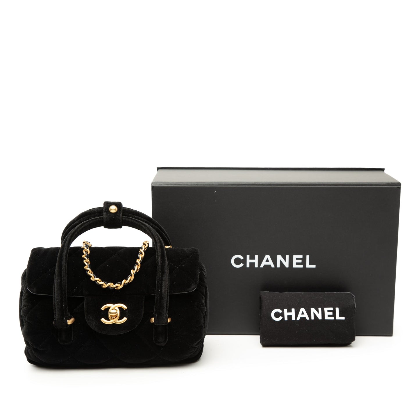Chanel Top Handle Flap Bag