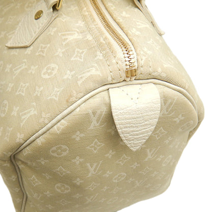 Louis Vuitton Monogram Mini Lin Speedy 30 Bag