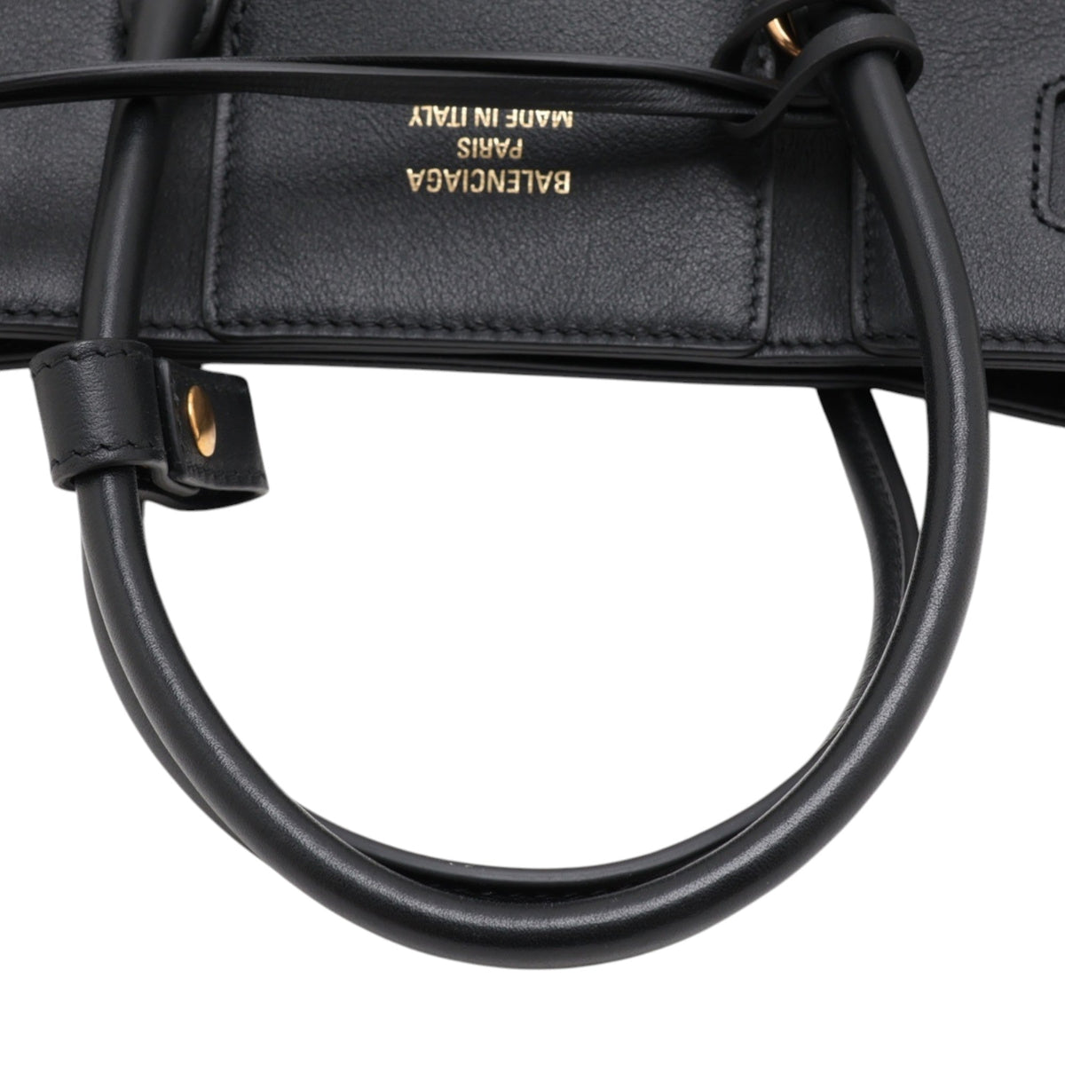 Balenciaga Mini Smooth Calfskin Hampton Carry All Bag