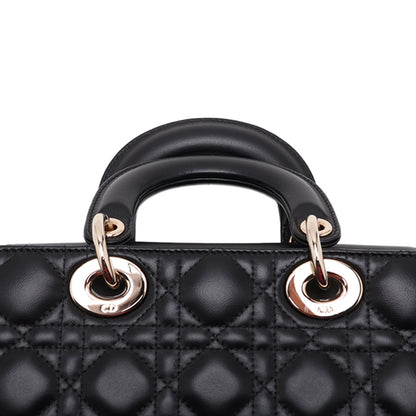 Dior Small Lambskin Cannage Lady D-Joy