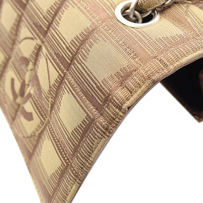 Chanel New Travel Line Nylon Single Flap Bag