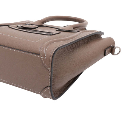 Celine Nano Leather Luggage Tote