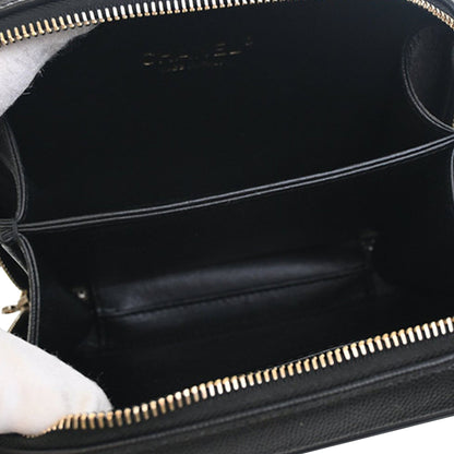 Chanel CC Filigree Vanity Case