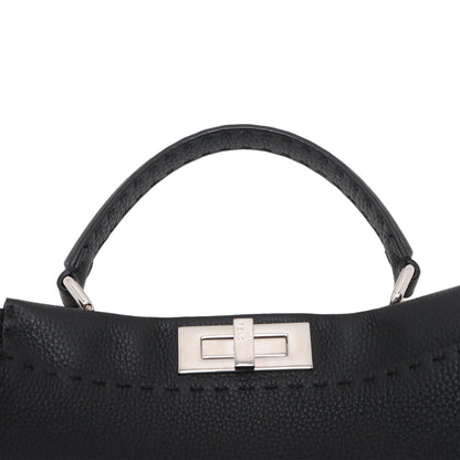 Fendi Leather Peekaboo Selleria Handbag Secondhand