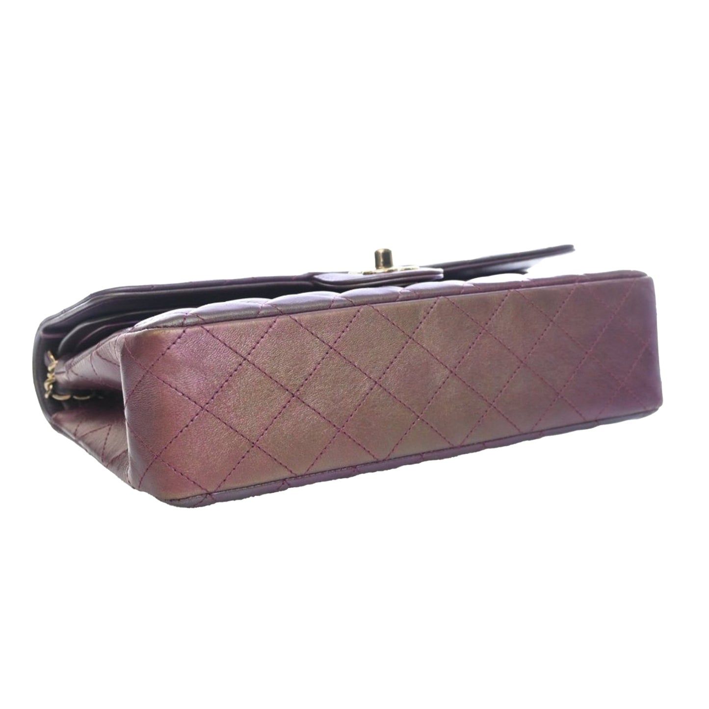 Chanel Medium Classic Iridescent Double Flap